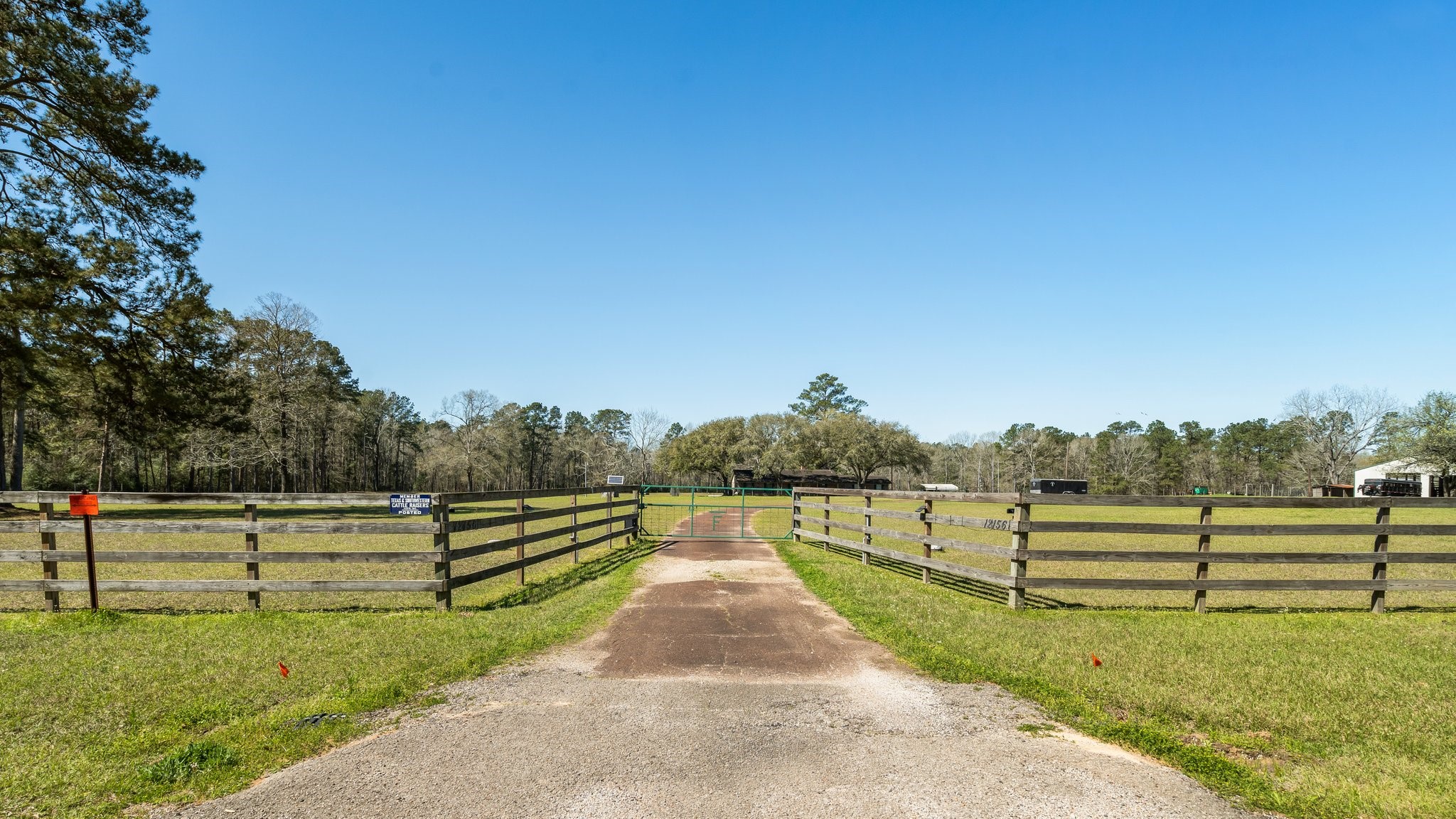 12156 Crockett Martin Road Conroe, TX 77306 - Photo 1 of 45 a view of park with large trees