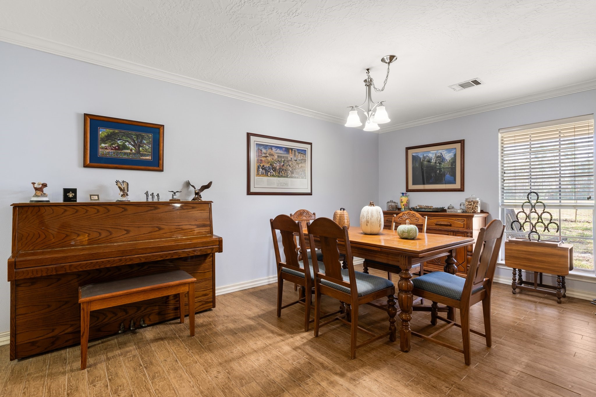 12156 Crockett Martin Road Conroe, TX 77306 - Photo 16 of 45 a view of a dining room with furniture
