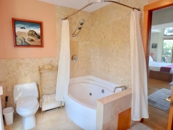 a bathroom with a sink and a bathtub