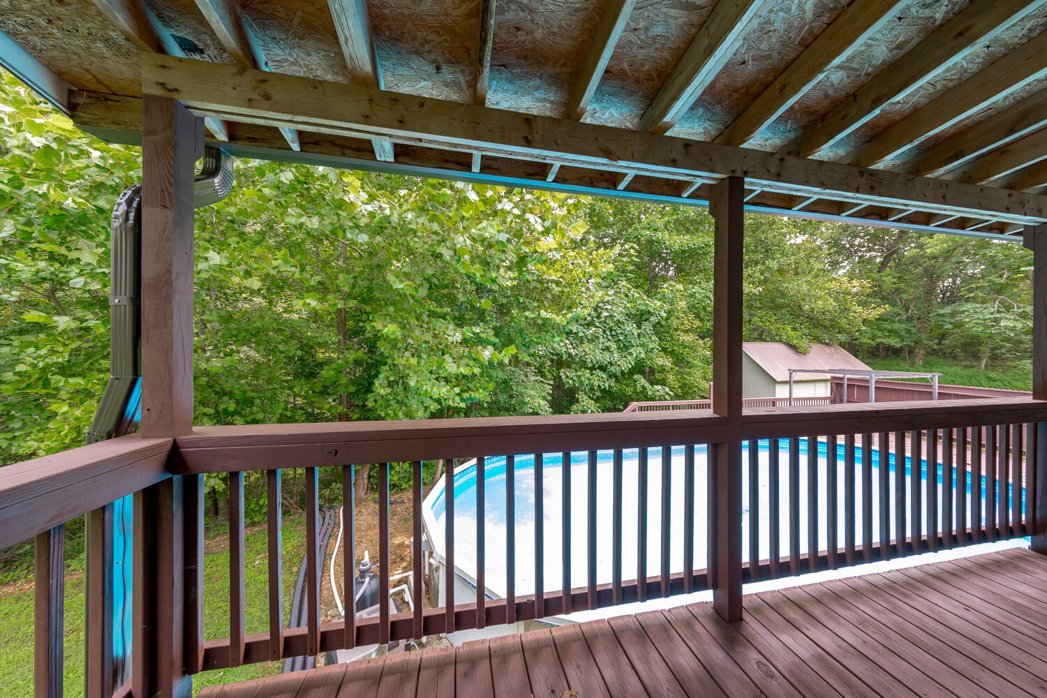 415 French Hill Road Tennessee Ridge, TN 37178 - Photo 39 of 48 a view of a porch