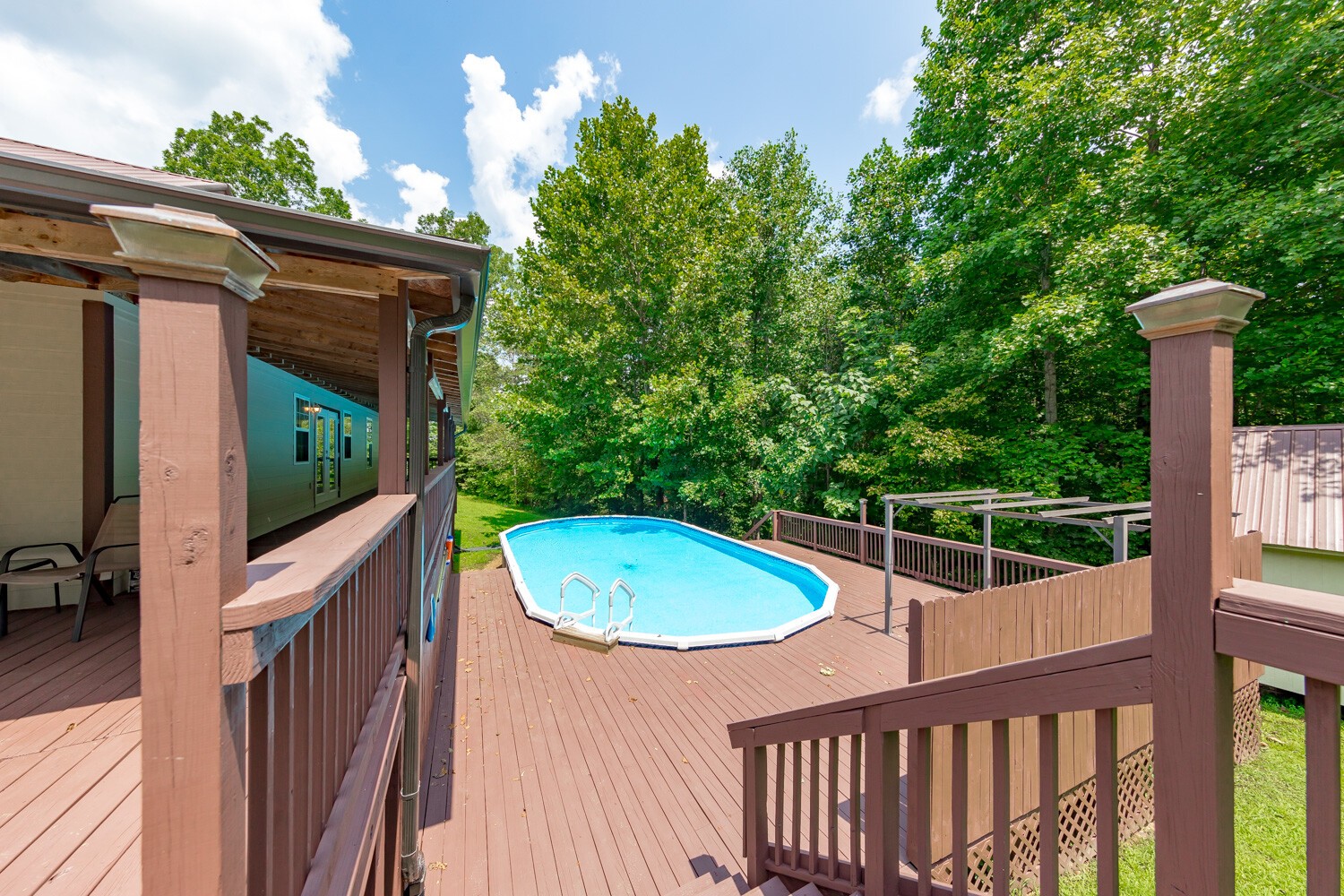 415 French Hill Road Tennessee Ridge, TN 37178 - Photo 45 of 48 a view of a roof deck