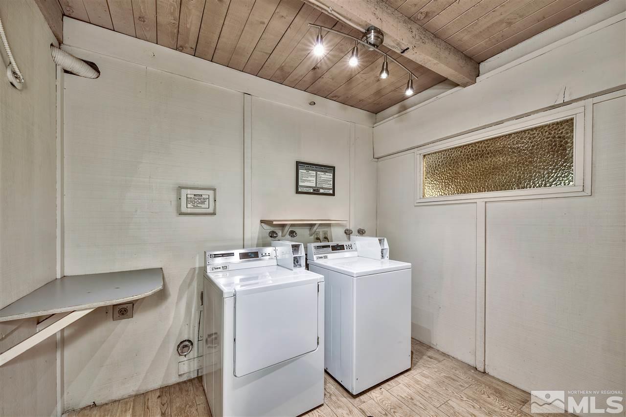 331 Tramway Drive, Unit 4 Stateline, NV 89449 - Photo 17 of 18 a utility room with dryer and washer