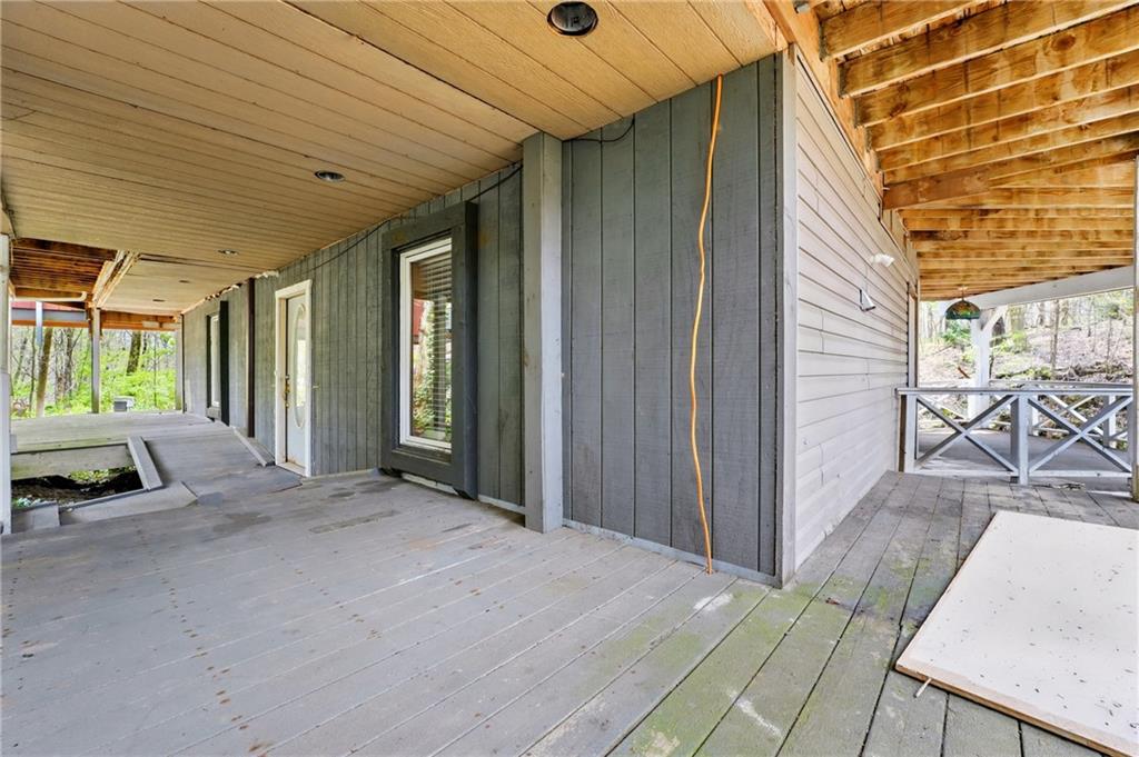 780 Phillips School Road New Wilmington, PA 16142 - Photo 41 of 48 Lower Level Covered Porch.