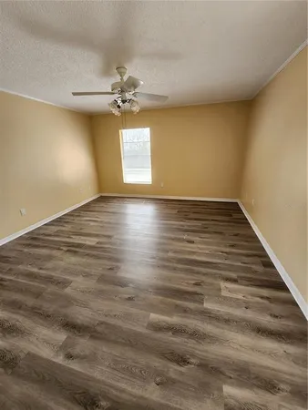 wooden floor in an empty room