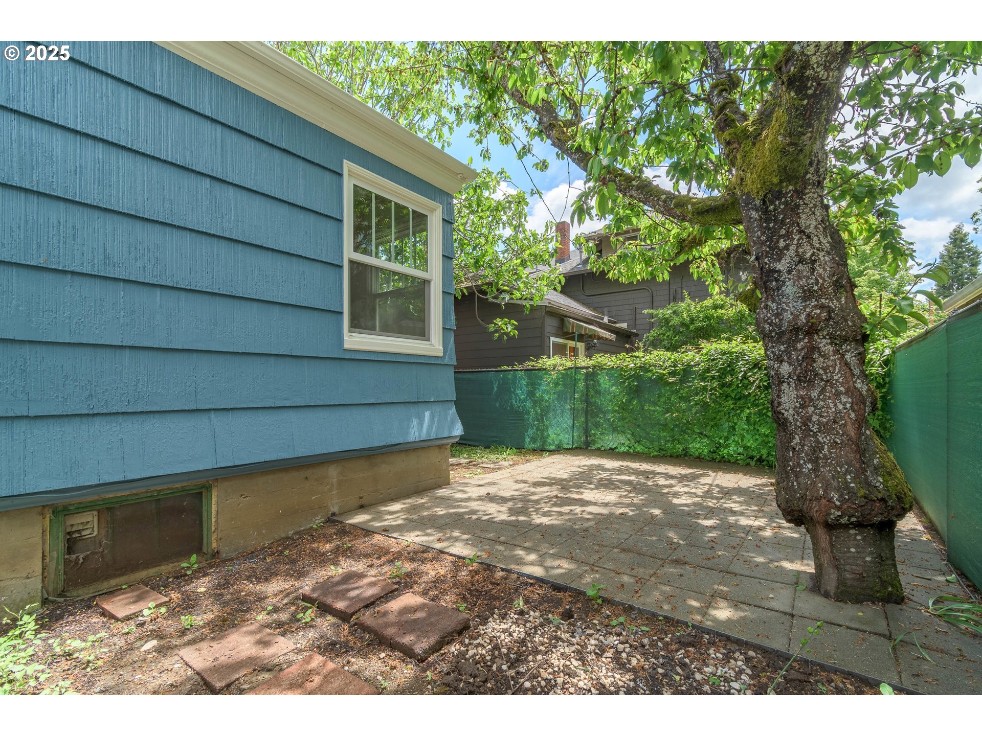 960 Washington Street Eugene, OR 97401 - Photo 42 of 43 a view of a backyard with a tree