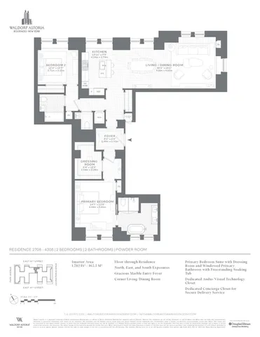 $5,800,000 | 303 Park Avenue, Unit 2808 | Midtown East