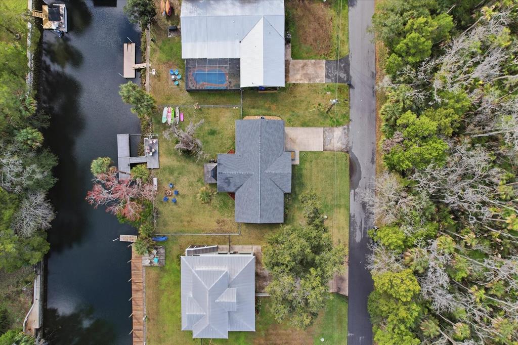 3619 North Suwanee Point Crystal River, FL 34428 - Photo 42 of 54 an aerial view of a house with outdoor space