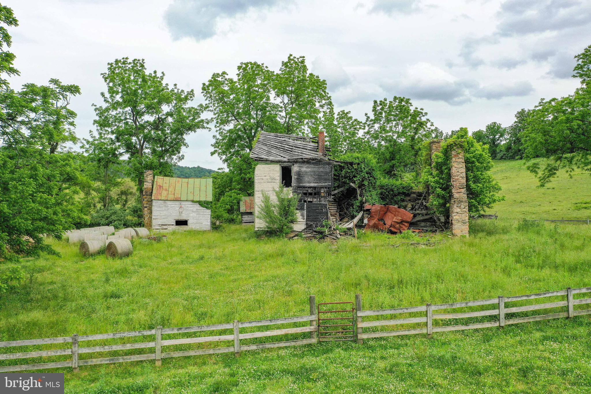 REMAINS OF THE HISTORICAL HOMES