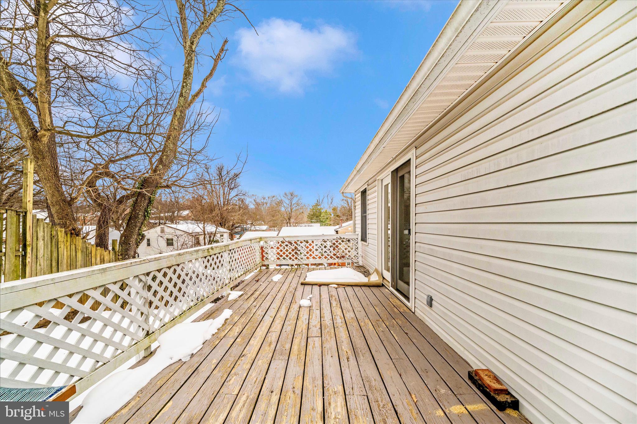 3313 Moline Road Silver Spring, MD 20902 - Photo 49 of 66 a view of a balcony with wooden floor