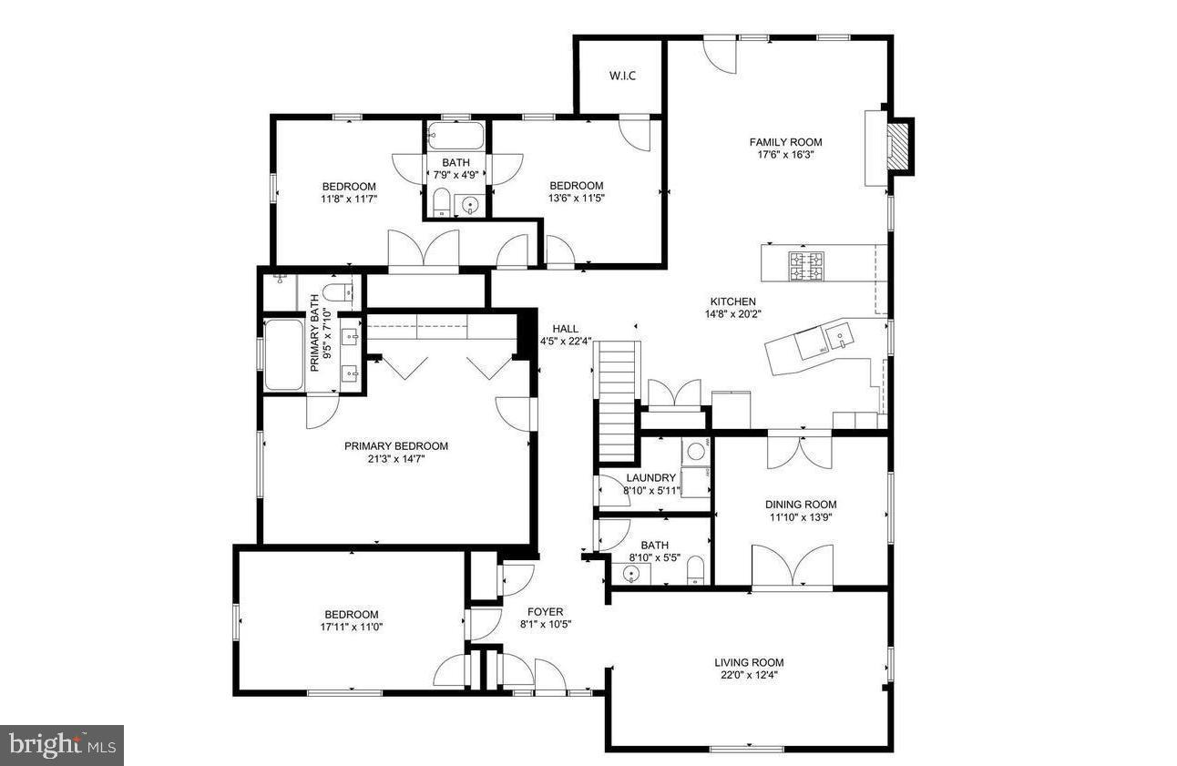 3313 Moline Road Silver Spring, MD 20902 - Photo 66 of 66 Floor plan