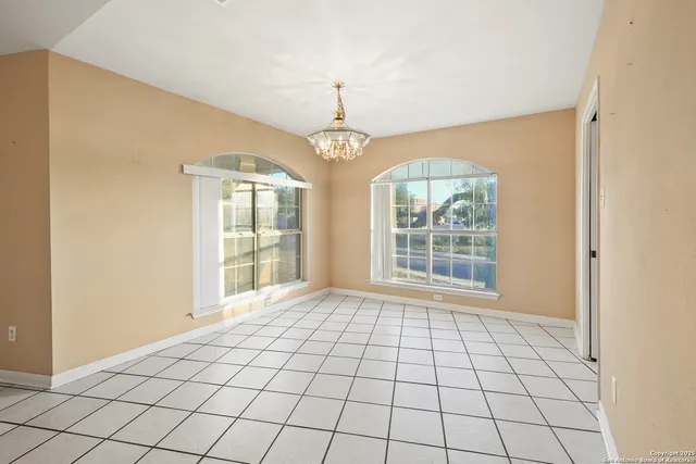 a view of an empty room with window