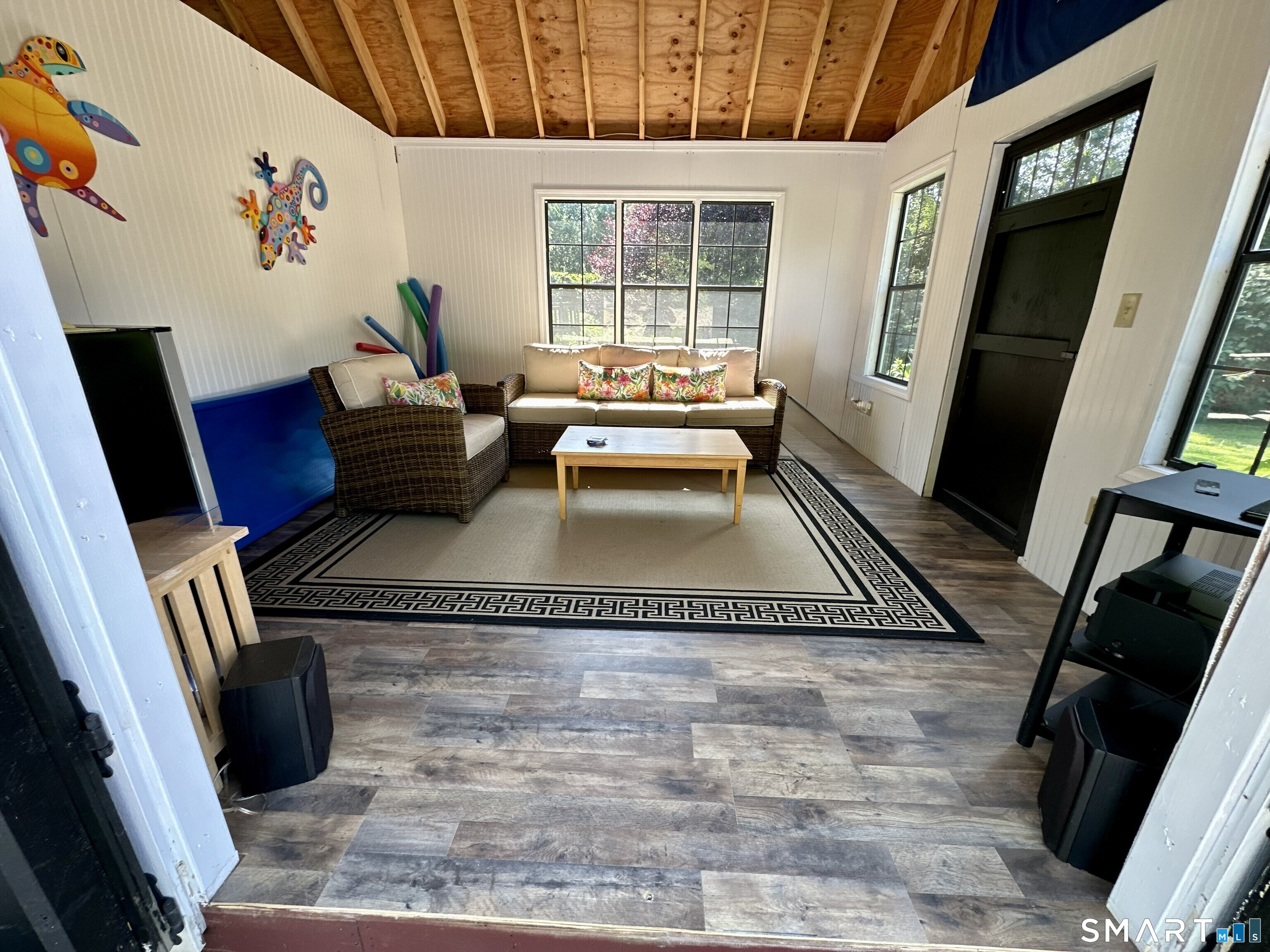 22 R Olde Yankee Way Durham, CT 06422 - Photo 28 of 29 Charming pool house offering additional space for relaxing, entertaining, or convenient poolside living.