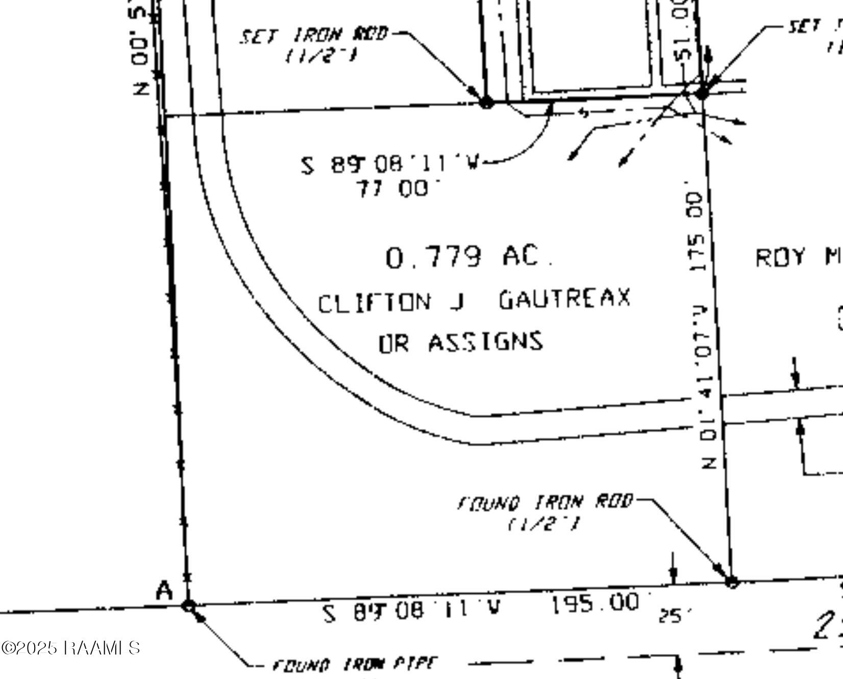 1100 F Vieux Jacquet Road Broussard, LA 70518 - Photo 50 of 51 Property Lines - Plat