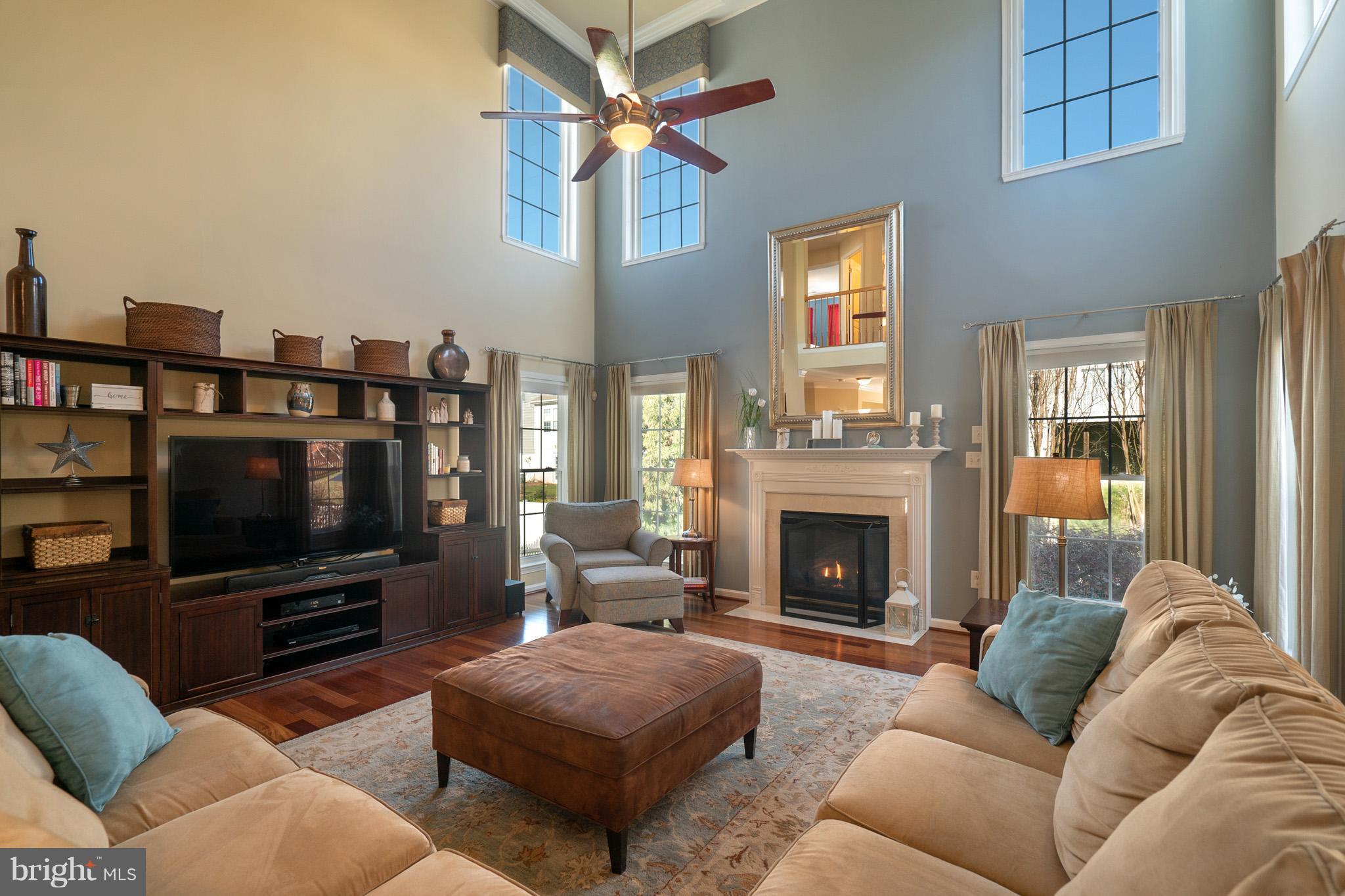 14309 Autumn Gold Road Boyds, MD 20841 - Photo 10 of 32 2-Story Family Room with Gas Fireplace