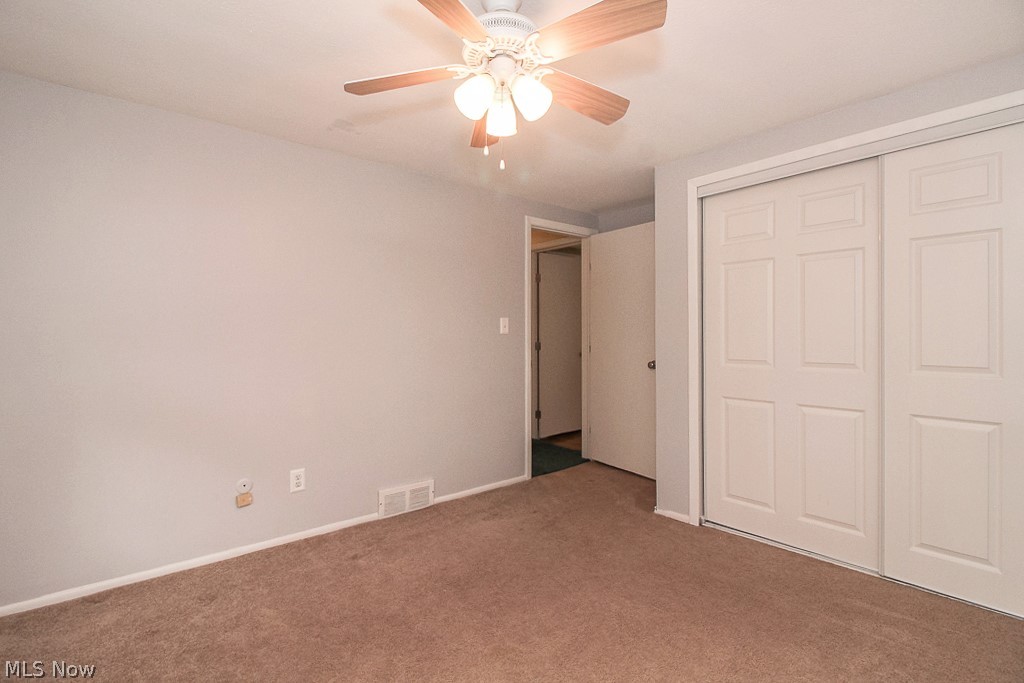 989 Millridge Road Cleveland, OH 44143 - Photo 24 of 35 Another view of the 3rd of 3 additional bedrooms, all with large closets.