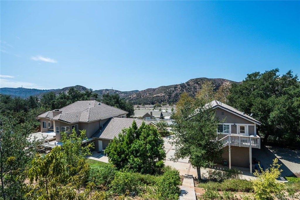 16182 Jackson Ranch Road Silverado, CA 92676 - Photo 1 of 1 This exquisite property is comprised of a 4600 sq. ft. Main House (shown on left) and a 1400 sq. ft. Guest House with 3 car garage and storage room below (shown on right).