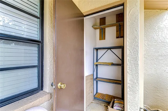 a view of front door