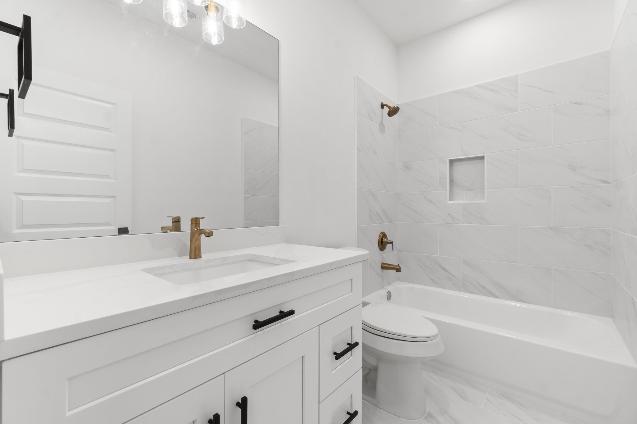 241 Clear Springs Trinity, TX 75862 - Photo 28 of 46 a bathroom with a sink a toilet and shower