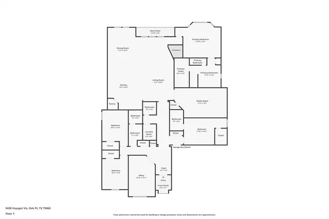 $590,000 | 9428 Voyager Vista, Oak Point, TX 75068