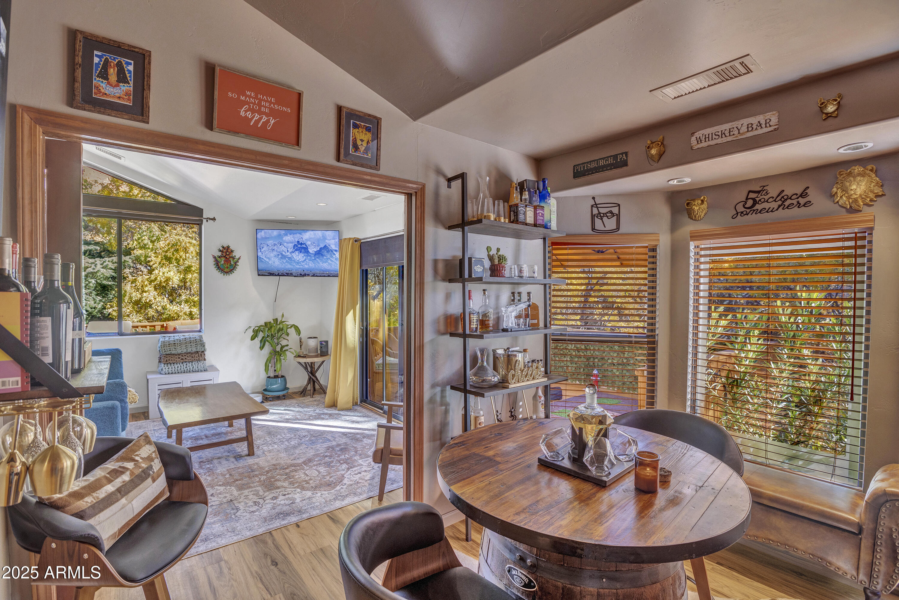 30 Box Canyon Road Sedona, AZ 86351 - Photo 16 of 30 a living room with furniture and a potted plant