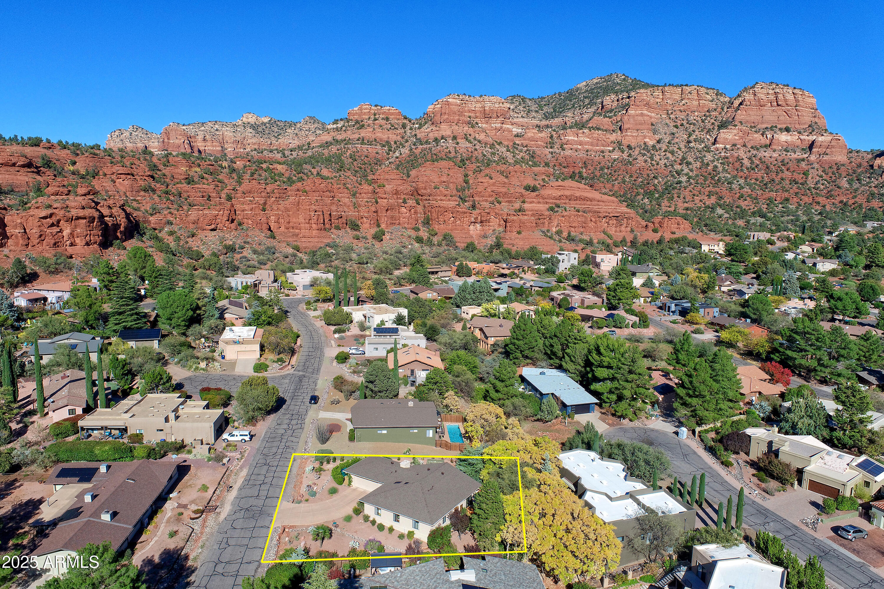 30 Box Canyon Road Sedona, AZ 86351 - Photo 27 of 30 an aerial view of a city