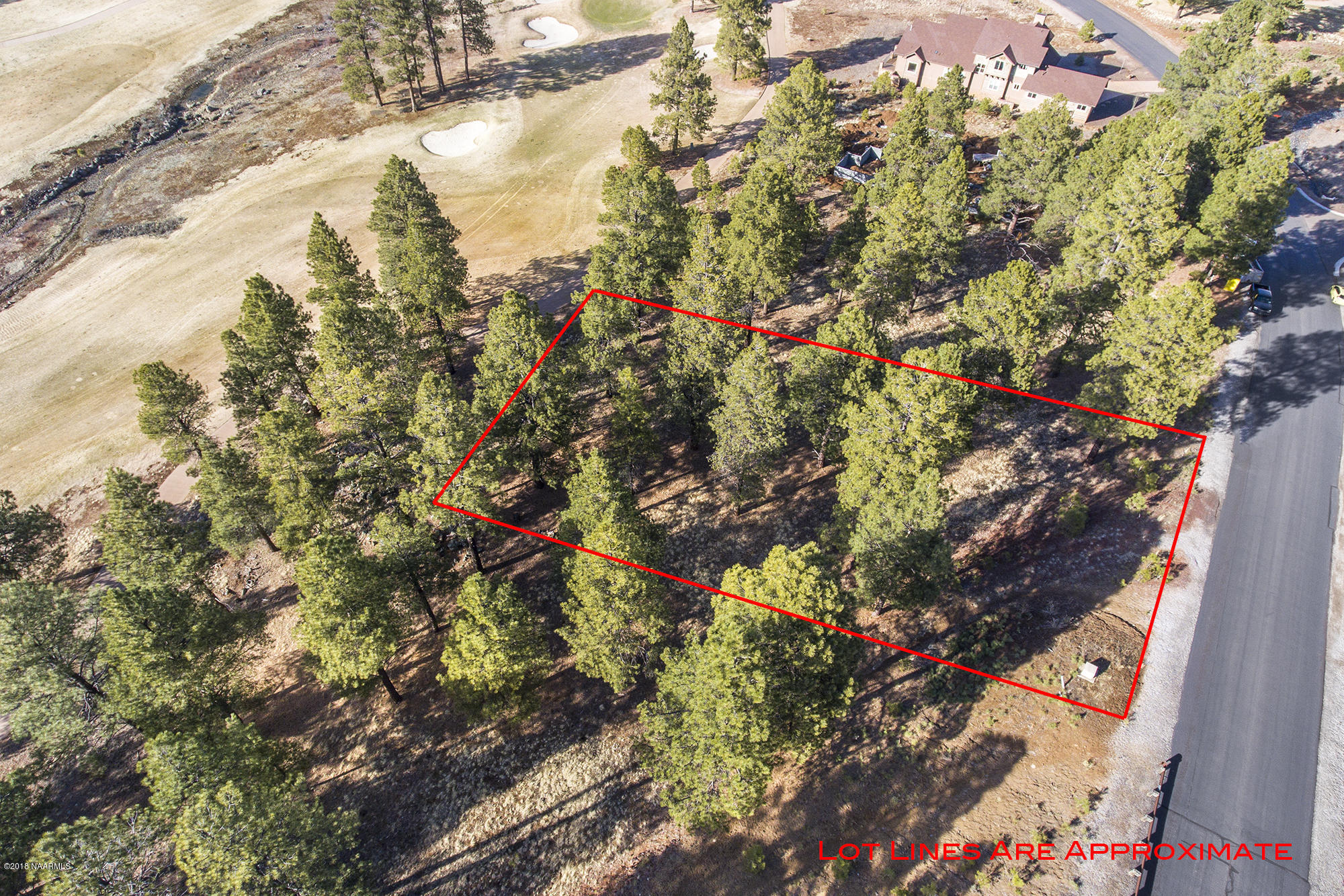 3995 South Flagstaff Ranch Road Flagstaff, AZ 86005 - Photo 14 of 29 Aerial3 Lot Line