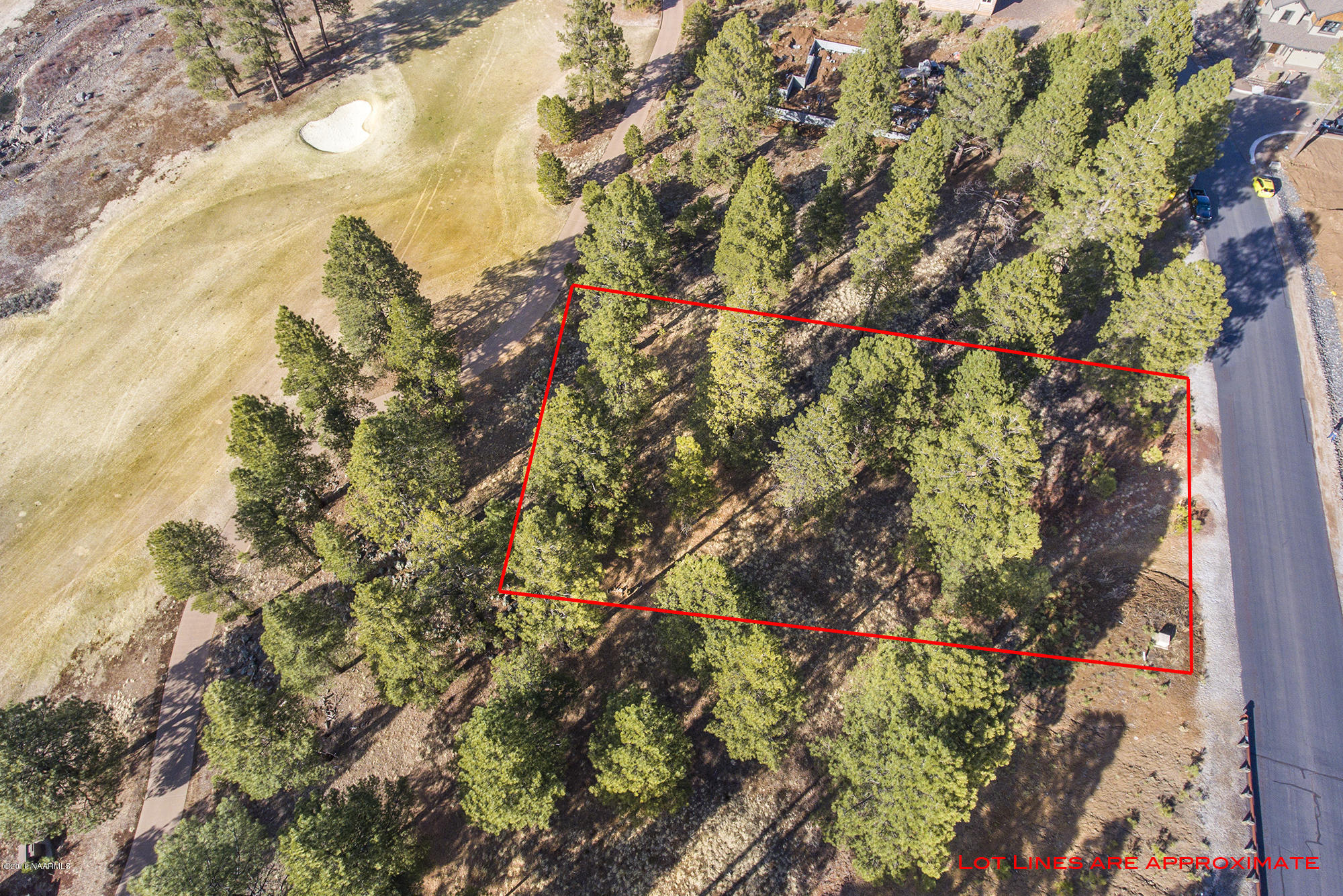 3995 South Flagstaff Ranch Road Flagstaff, AZ 86005 - Photo 16 of 29 Aerial4 Lot Line