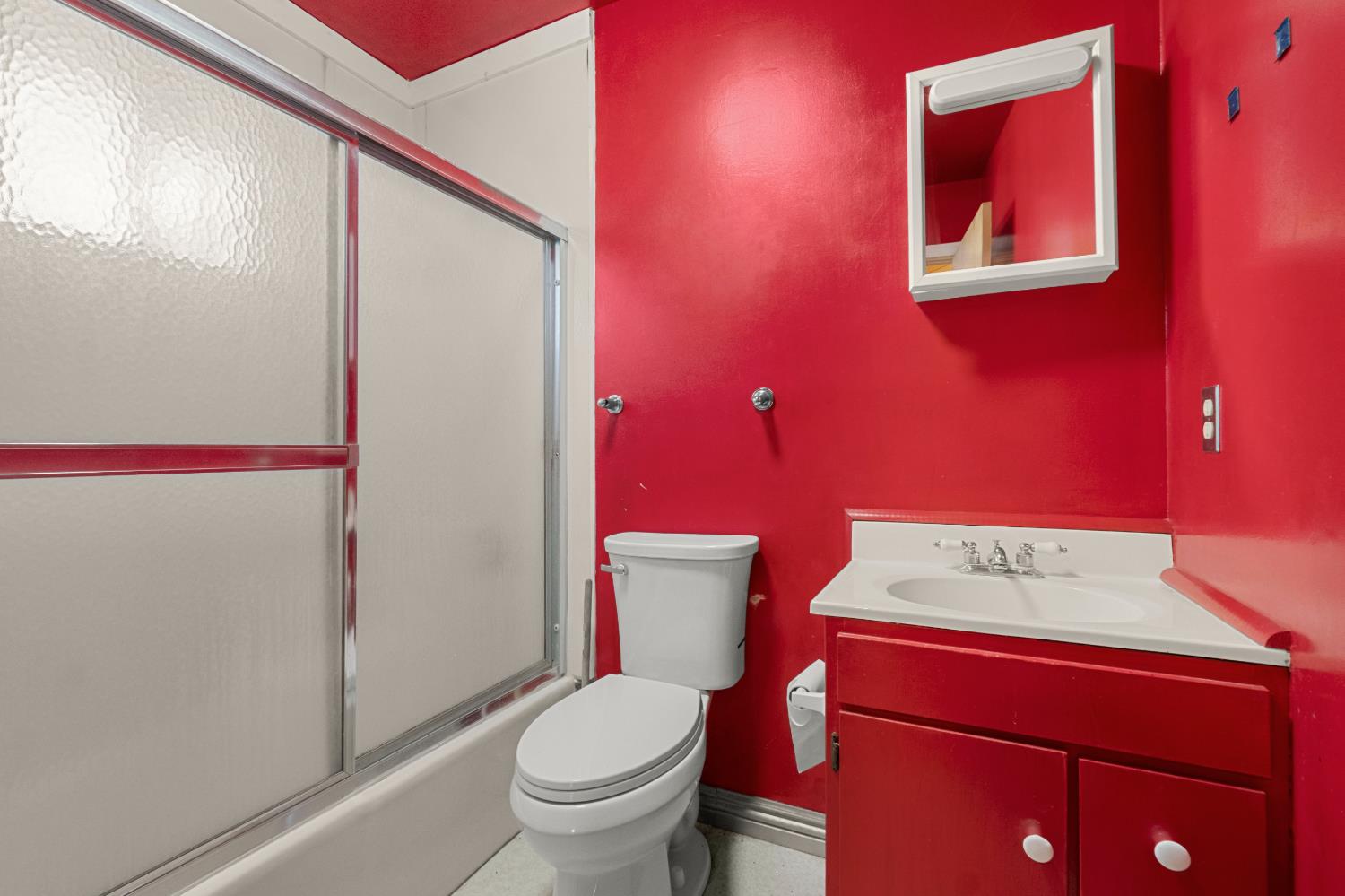 8221 Stoney Creek Road Somerset, CA 95684 - Photo 36 of 44 a bathroom with a toilet and a sink