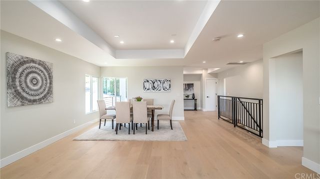 a living room with a furniture and window