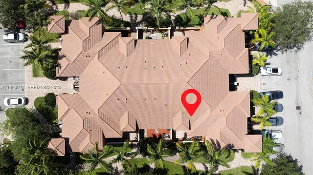 an aerial view of a city with lots of residential buildings