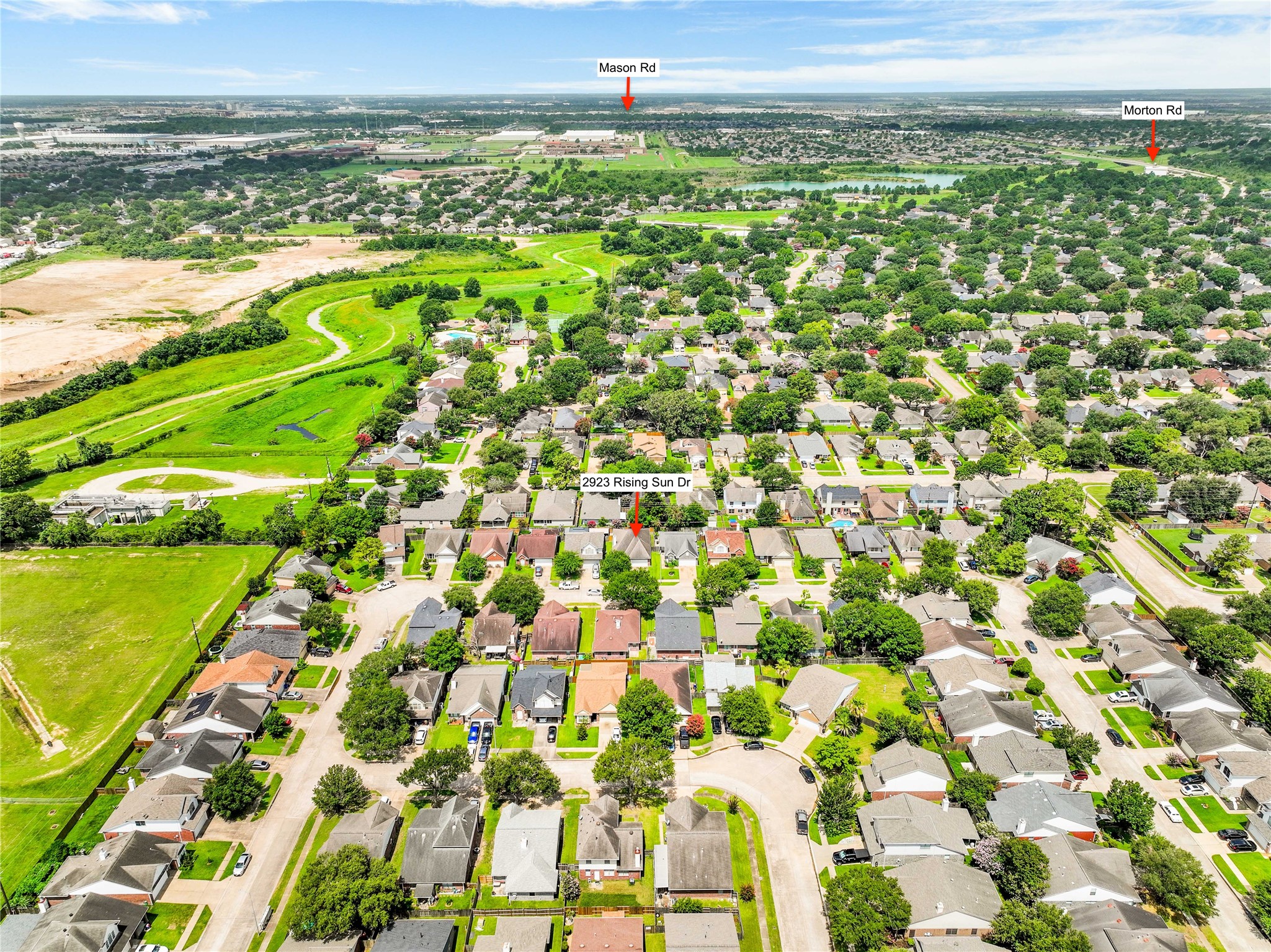 2923 Rising Sun Road Katy, TX 77449 - Photo 33 of 35 a view of a city