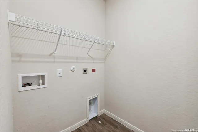 a view of a small space