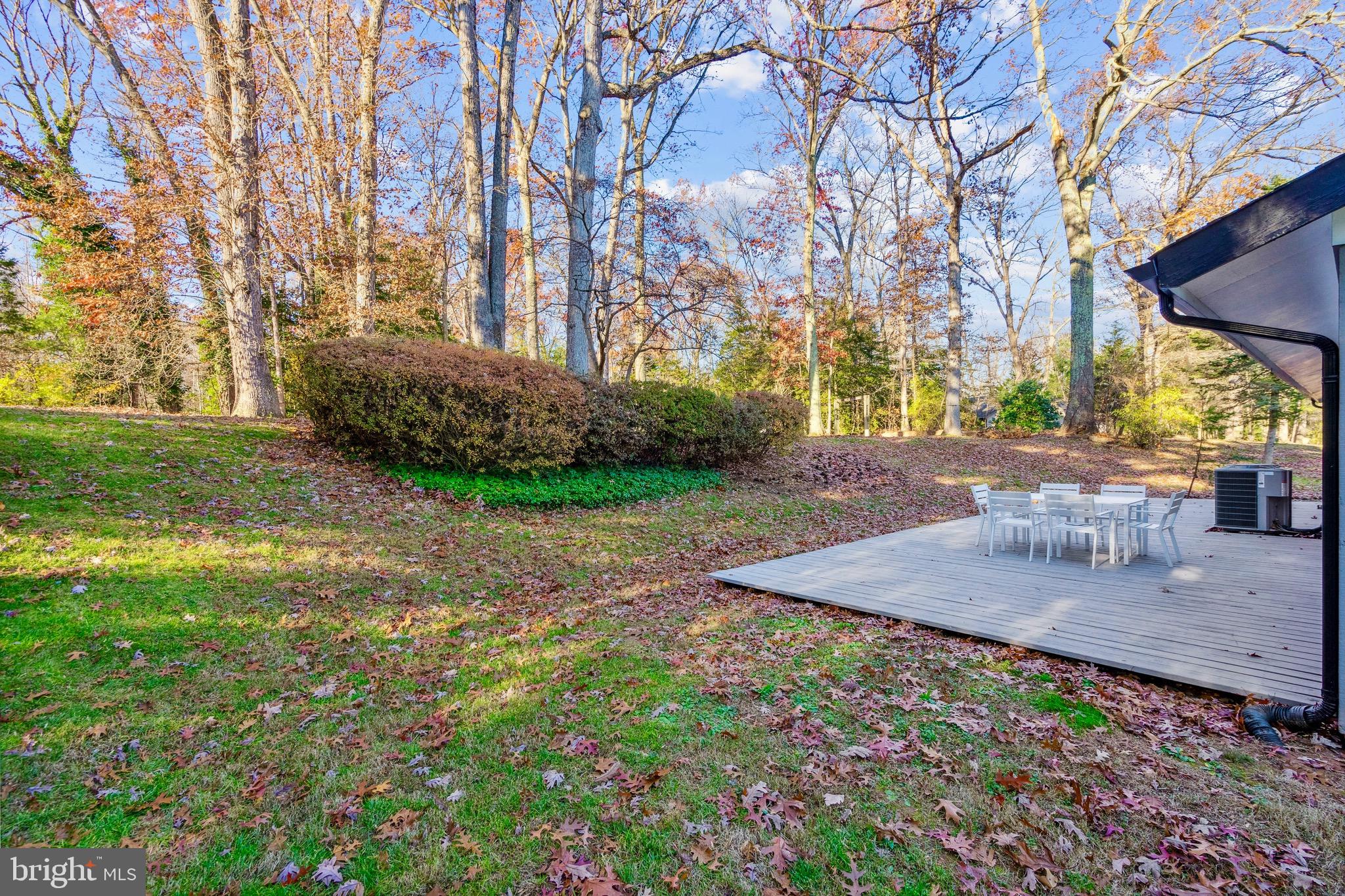 2302 Staley Road Reston, VA 20191 - Photo 14 of 17 Deck with spacious backyard