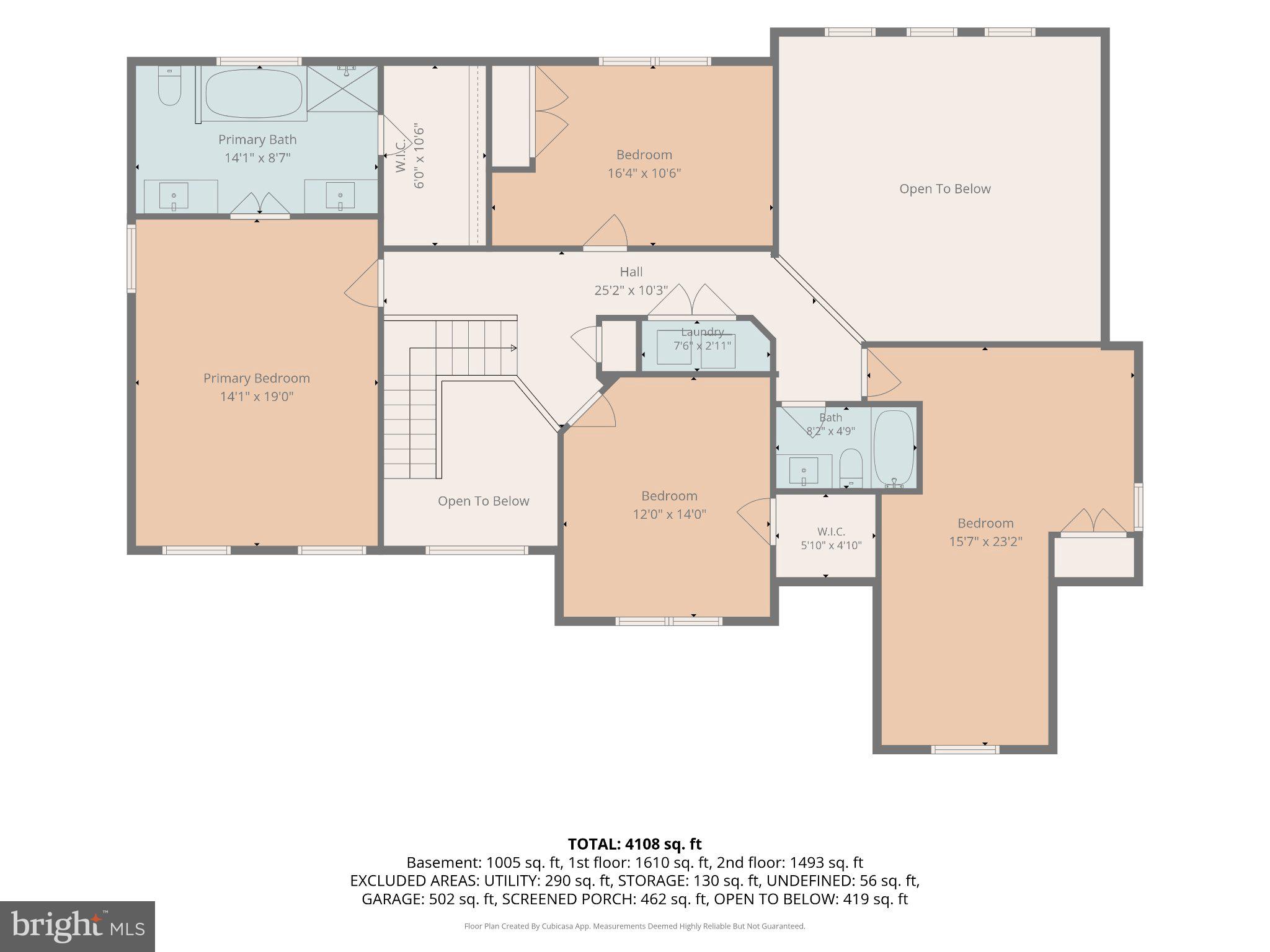2318 Blue Mt Road Monkton, MD 21111 - Photo 70 of 72 Upper Level Floor Plan