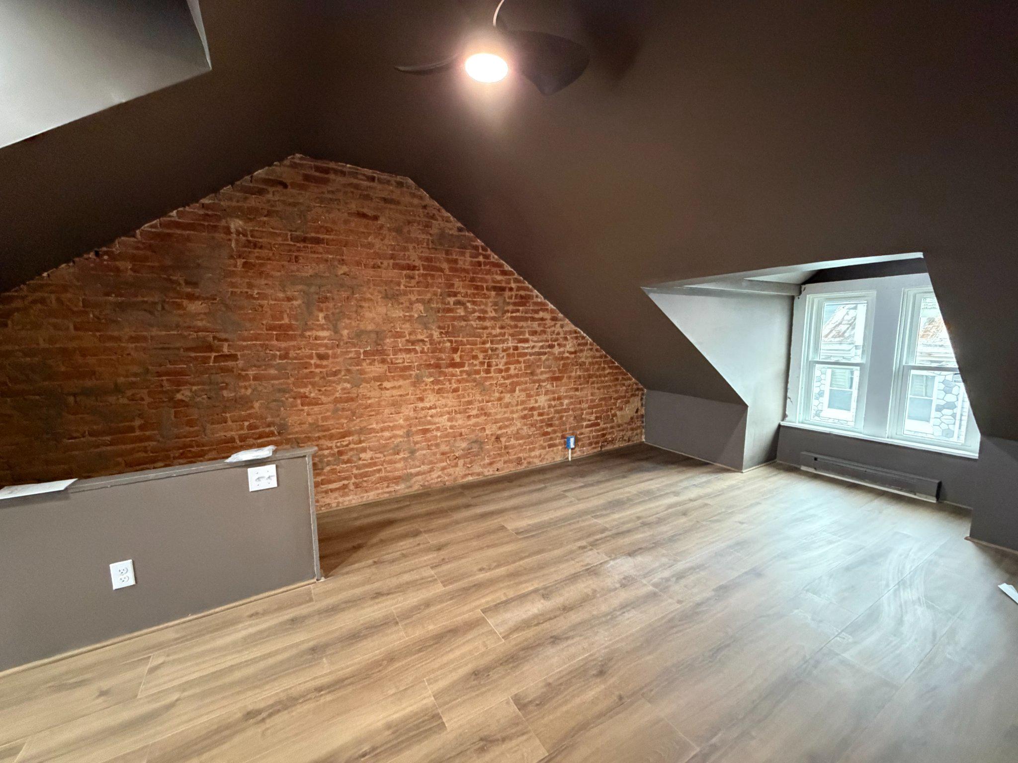 928 Mulberry Street Reading, PA 19604 - Photo 17 of 21 Bedroom #4 with sealed brick