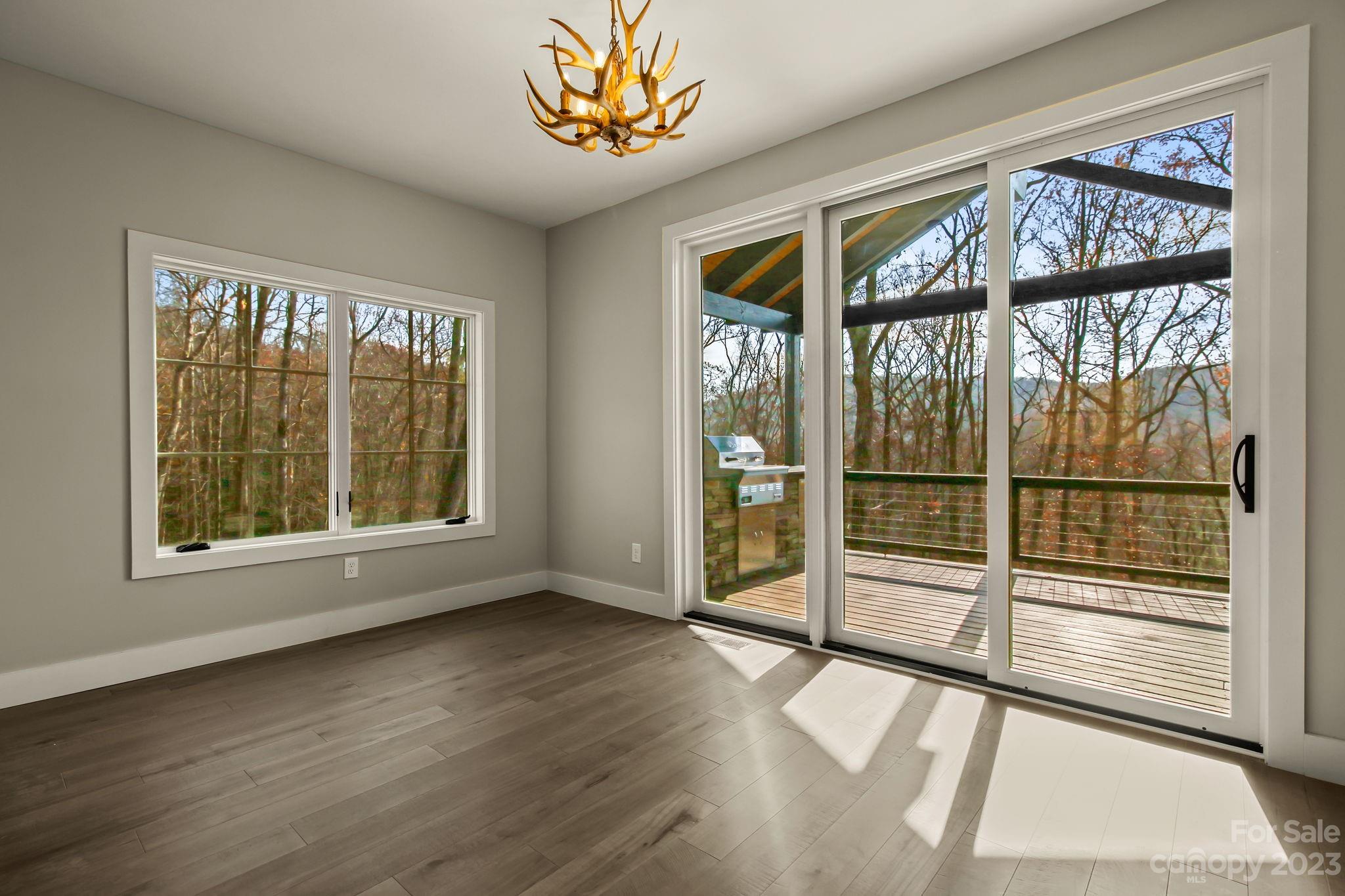 1736 Twin Rivers Drive Boone, NC 28607 - Photo 10 of 48 a view of an empty room with a window