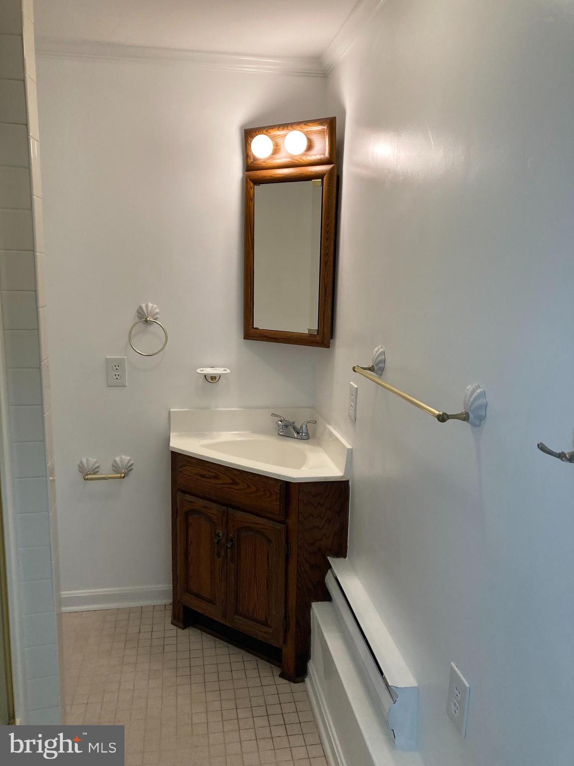 720 Berry Road, Unit 95 Wilmington, DE 19810 - Photo 10 of 12 a bathroom with a sink and a mirror