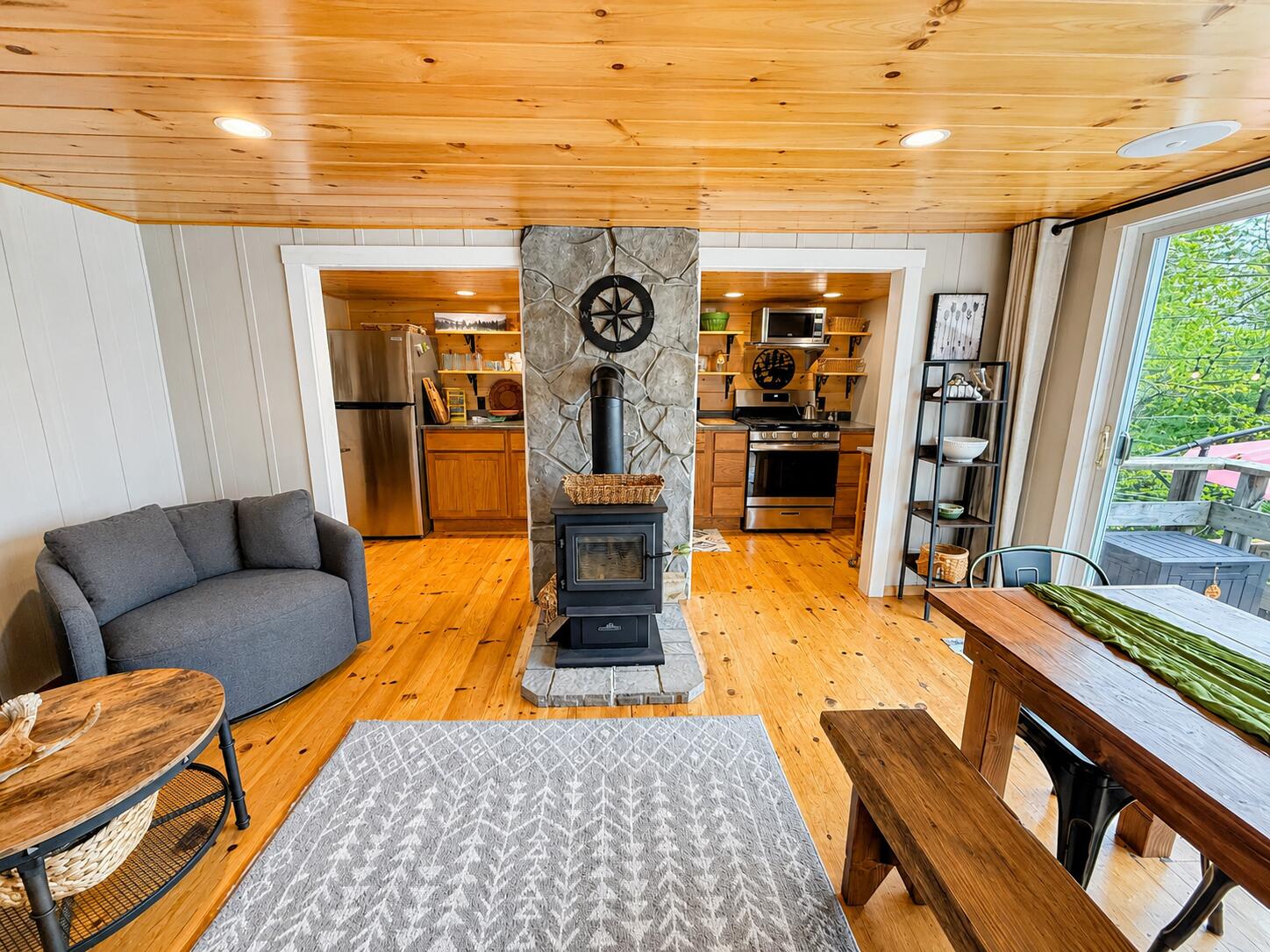 687 West Shore Road Otis, ME 04605 - Photo 14 of 55 Flex Space and Wood Stove