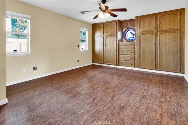 wooden floor in an empty room
