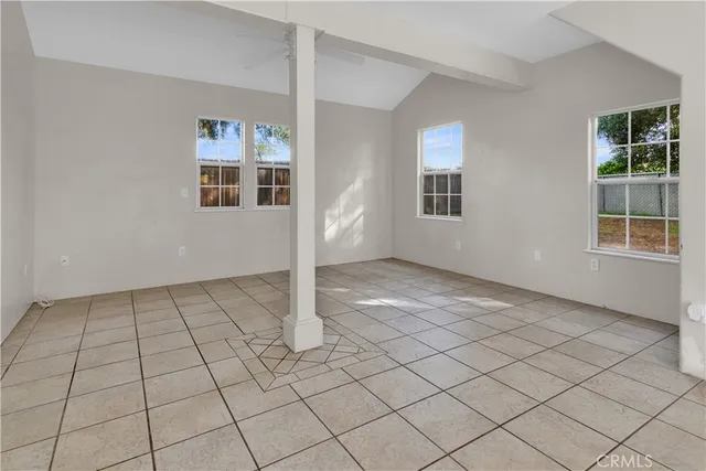 a view of an empty room with window