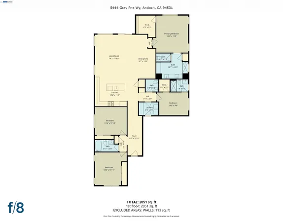 $770,000 | 5444 Gray Pne Way, Antioch, CA 94531