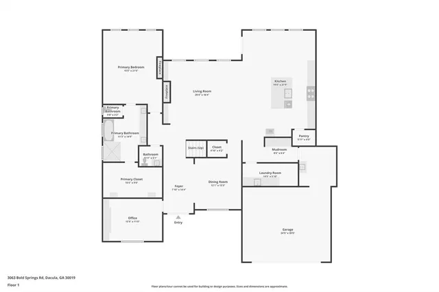 $1,135,000 | 3063 Bold Springs Road, Dacula, GA 30019