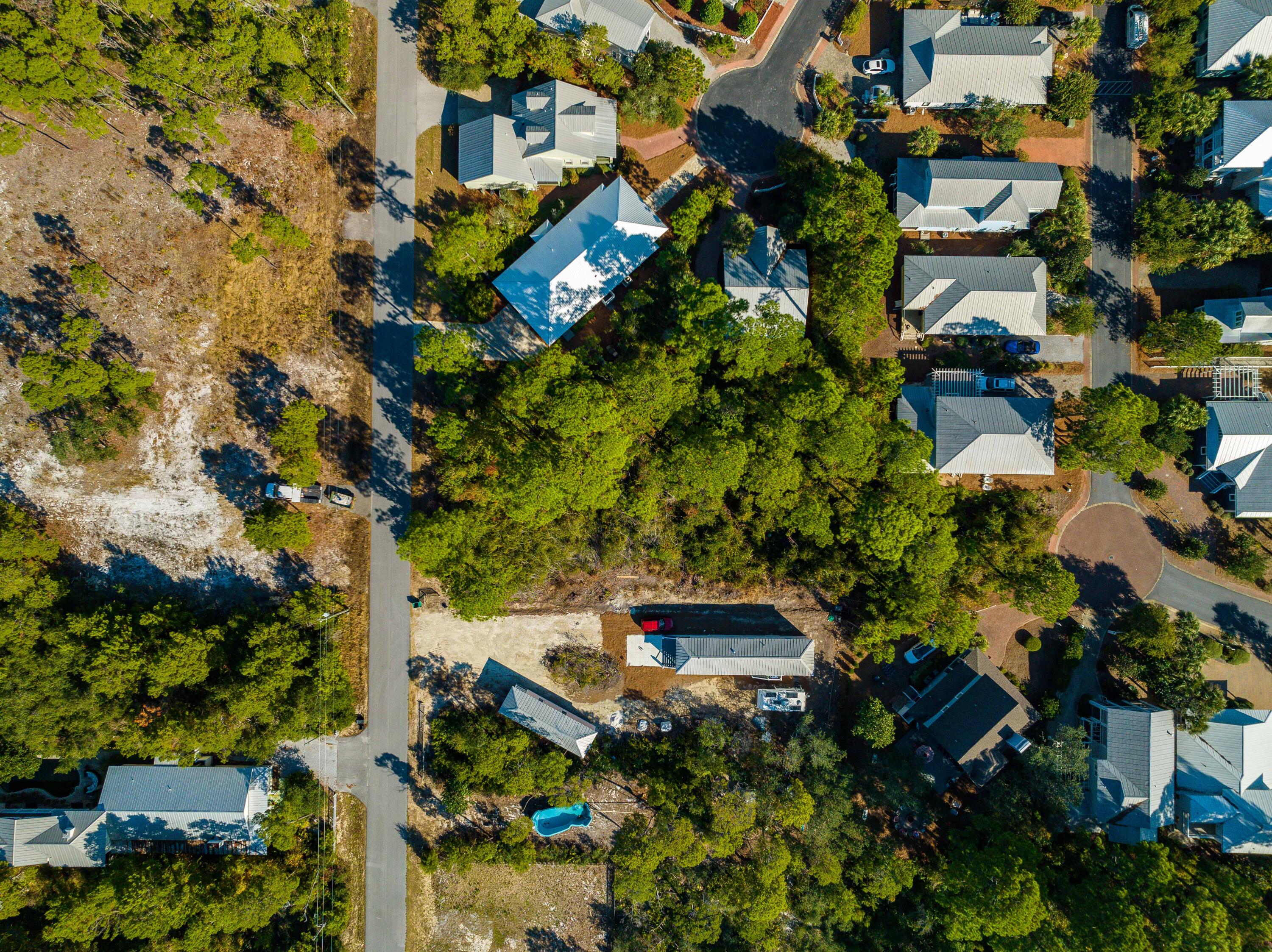 0 Lee Place Santa Rosa Beach, FL 32459 - Photo 21 of 23 an aerial view of a house with a yard