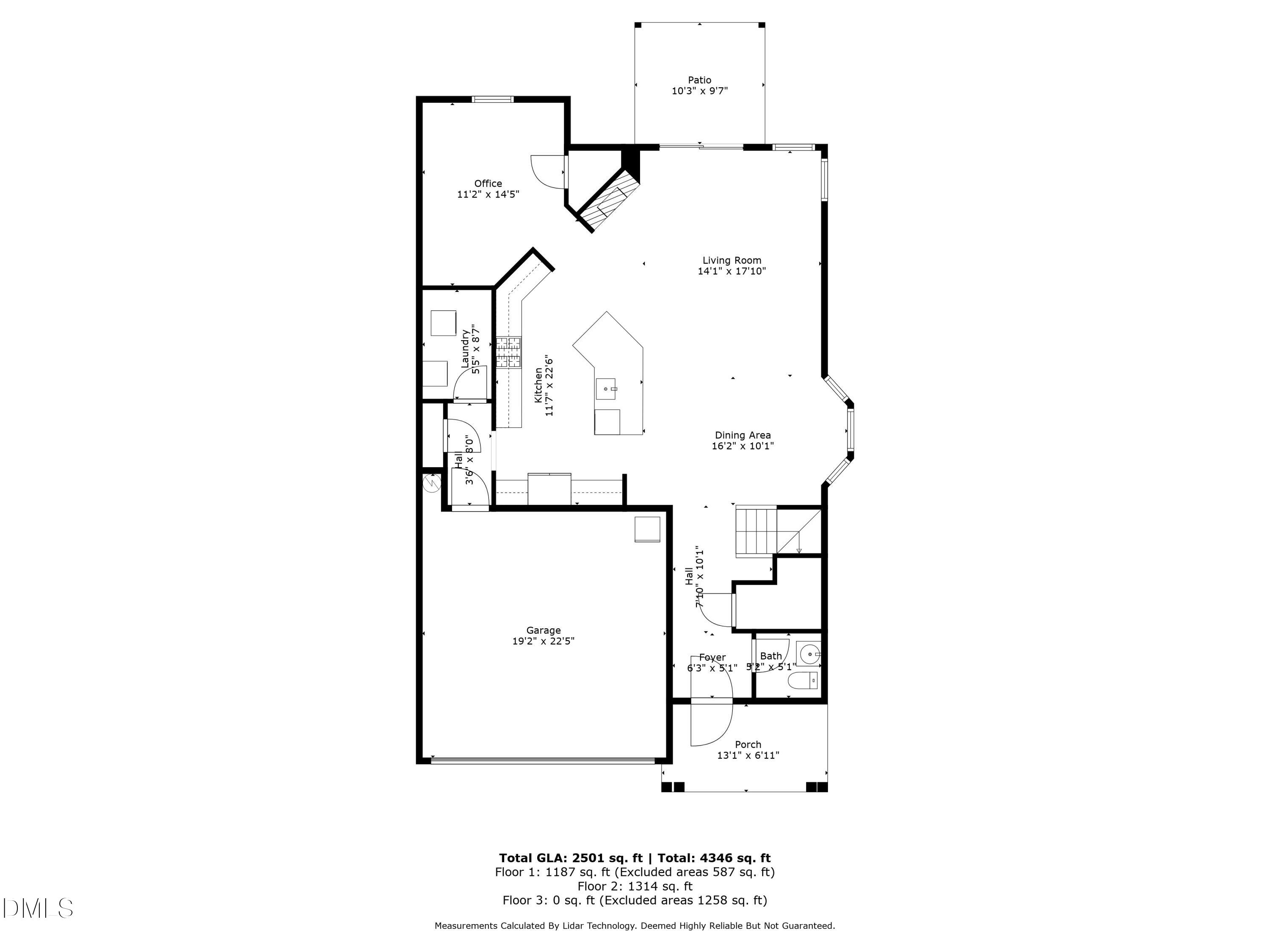 144 Daneborg Road Durham, NC 27703 - Photo 40 of 41 1-Floorplan_1