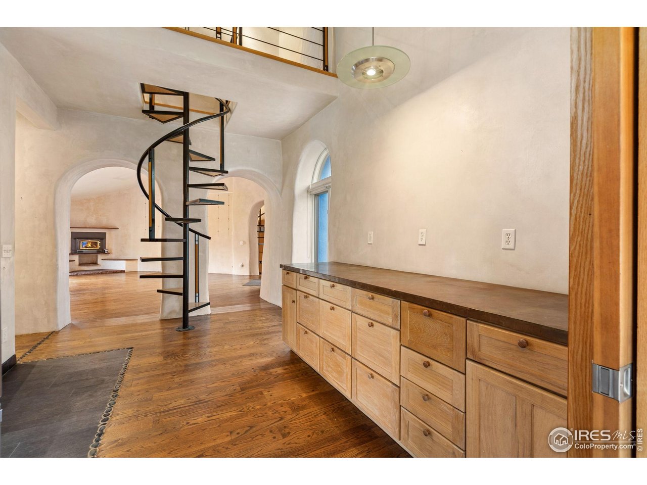 1000 Alaska Road Boulder, CO 80302 - Photo 14 of 50 a view of entryway and hall with wooden floor