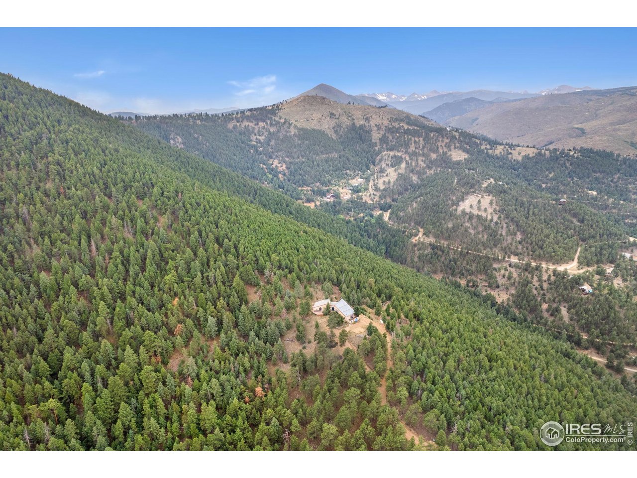 1000 Alaska Road Boulder, CO 80302 - Photo 47 of 50 a view of a city with mountains in the background