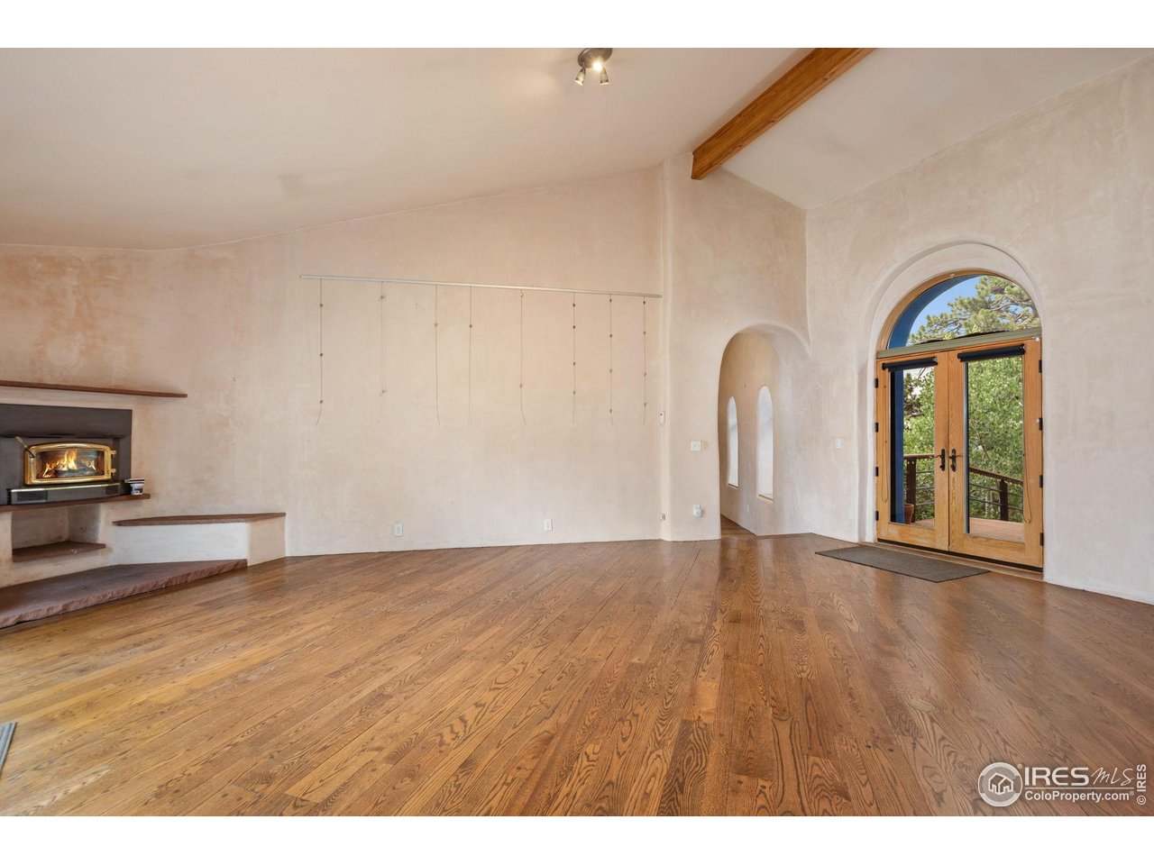 1000 Alaska Road Boulder, CO 80302 - Photo 5 of 50 a view of empty room with wooden floor and fan