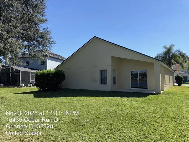 a view of swimming pool with an outdoor space and seating area