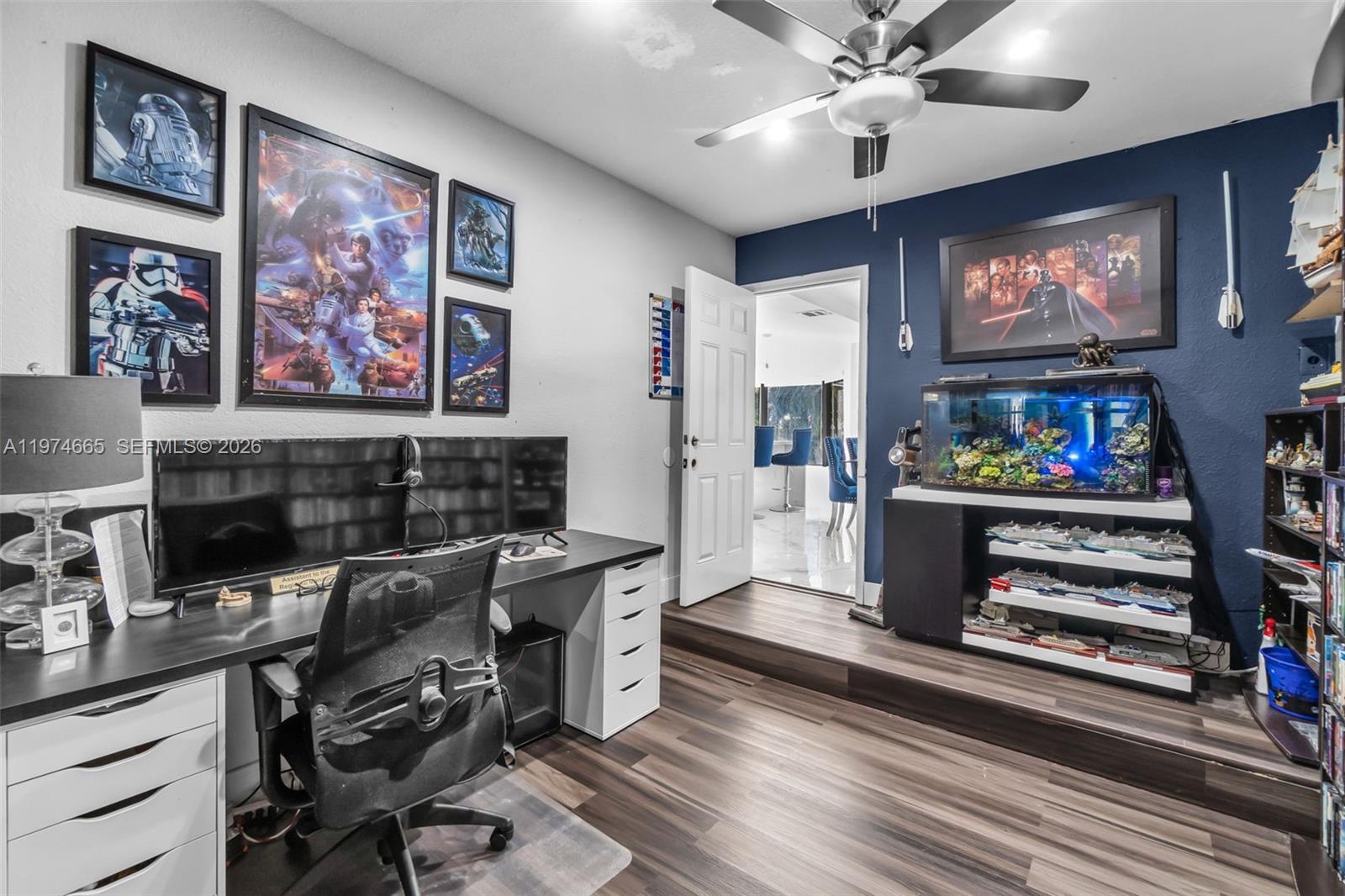 4342 Southwest 159th Path Miami, FL 33185 - Photo 22 of 52 downstairs office , half of the garage.