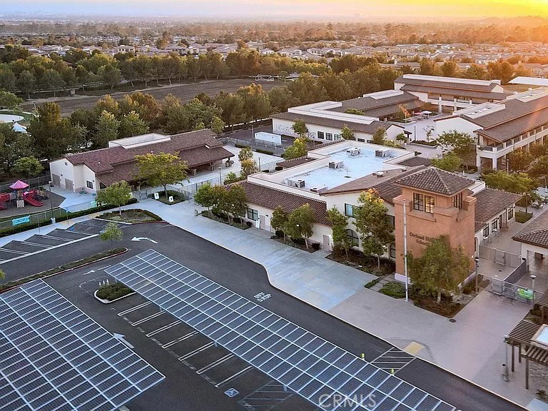 65 Rockinghorse Irvine, CA 92602 - Photo 41 of 45 an aerial view of a city with lots of residential buildings